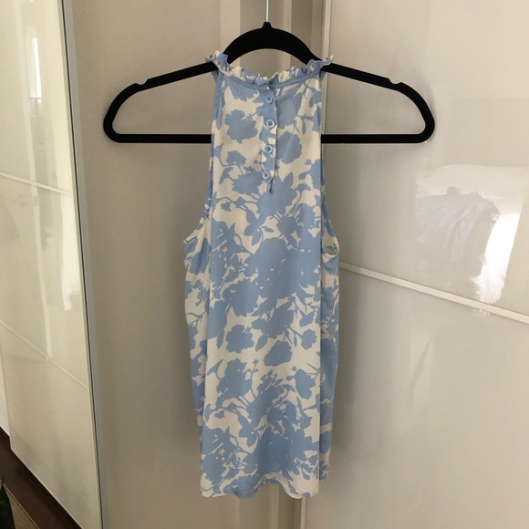 Blue & white tank - Picture 2 of 6